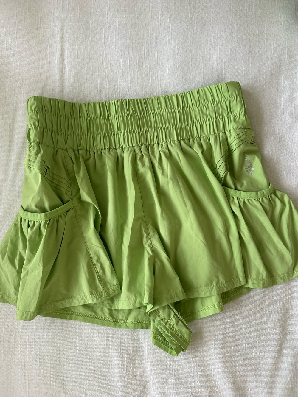 FP Movement by Free People Lime Green Athletic Skort Shorts